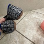 Rothy's round Flats Black White Tweed Knit Comfort Women's Shoes Size 8.5 Photo 3