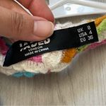 Jaded London Halter Tank Top plunge crochet striped womens Pink size 4 festival Photo 4