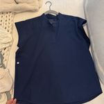 FIGS  Technical Collection Deep Blue Scrub Top Photo 0