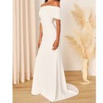 Lulus Bridal NWT Exceptional Romance White Off Photo 1