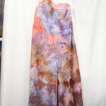 Princess Polly Princess‎ Polly Size 0 Jumpsuit Handmade Tie Dye One Shoulder Wide Leg 988 Photo 4