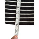 INC  Womens Black & White Striped Sleeveless A-Line Dress M Casual Office Work Photo 4