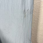 Cynthia & Sahar Gown Large Off Shoulder Corset Satin Dress Mermaid Baby Blue Photo 13