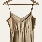 Show Me Your Mumu Faith Champagne Luxe Satin Maxi Dress XS Photo 5