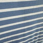 Boden 100% Cotton Blue White Striped 3/4 Sleeve Lightweight T Photo 5