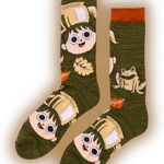 Her Universe Cartoon Network Over The Garden Wall Greg Allover Print Crew Socks Photo 0