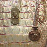 Brahmin NWoT Nakita in Sunkiss Melbourne Leather Satchel Purse Photo 4
