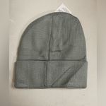 Lululemon NWT  Warm Revelation Beanie Heathered Grey Highlighter Yellow Photo 3