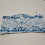Nirvanic Swim Bikini Zara Top in Crystal Wave (XS) Blue Photo 2