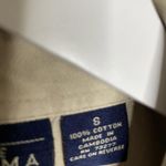 Sonoma Genuine  Jean Co Khaki Cotton Denim Button Dress Size Small Photo 5