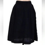 Proenza Schouler  WHITE LABEL Navy Full A-Line Skirt Women’s Size 6 Small Photo 1