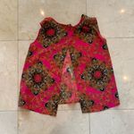 Jack by BB Dakota Jack NWOT Paisley Sz Small Open Back Blouse Photo 3