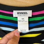 Sonia Rykiel Rainbow Striped Jeweled Floral Dress Pink Size 16 Photo 6