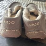 UGG  Women's Size 8 Ansley Gray Waterproof Suede And Wool Slippers Photo 9
