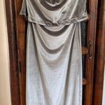 Likely  Driggs Velvet Midi Dress in Pewter Photo 2