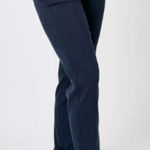 Judy Blue  Pants Women 9/29‎ Garment Dyed Dark Blue Cuffed Joggers Drawstring Photo 0