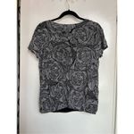 Croft & Barrow Croft & Borrow Patterned Woman’s Blouse Size Large Photo 4