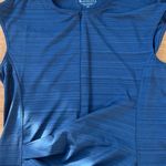 Athleta Exclusive Quarter Zip Ruched Navy Blue Golf Tank Photo 3