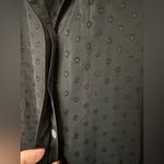 Banana Republic  Black Sheer Swiss Dot LS Shirt Photo 3