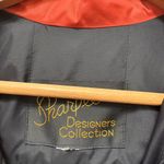 Vintage Sharpee Puffer Down Long Coat Size Medium Orange Photo 9