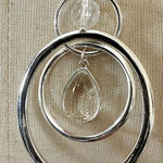 Loft Outlet silver tone circle pendant necklace Photo 0