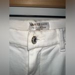 EAN 13 By Elena Renier White Rhinestone Stretch Straight Leg Pants Sz 44 (US 10) Silver Photo 2