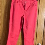 Chico's  Bold Pink Cropped Pants Photo 0