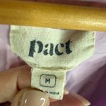 Pact BUNDLE Two (2) VNeck TShirts Womens Size M Organic Cotton Blue Pink Classic Size M Photo 10