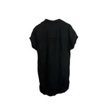 Frank & Eileen  Grayson The Artist Short Sleeve Linen Dress in Black Size 1 (XS) Photo 6