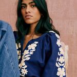 Sézane Sezane SAVERIA BLOUSE size 2 - NWT Photo 1