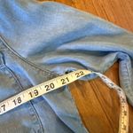 Chico's Tencel Lyocell denim button front long sleeve blouse 2 Photo 6