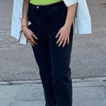 Nasty Gal Black Straight Leg Jeans Photo 0