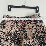 J.Crew  Women's High Waist Leopard Print Trouser Shorts Size 4 EUC Photo 2