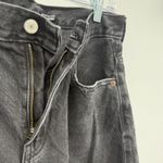 Old Navy  Extra High Rise Black Balloon Jeans Size 4 Tall Distress Photo 5