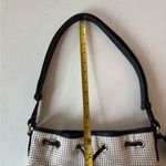 Cole Haan  Women’s Black and White Bucket Shoulder Crossbody Bag Photo 8