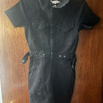 Good American  Black Denim Dress- CHECK NOTES Photo 0