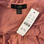 J.Crew NWT Tiered‎ Ruffle Knit Keyhole Maxi Dress Size XS Weathered Rose Pink Photo 1