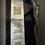 Frame  Women 26 Le Crop Mini Boot Jeans High Rise Raw Hem Black Stretch Photo 8