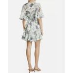 NWT ByTiMo Ruffle Chiffon Wallpaper Floral V Photo 1