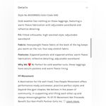 Free People Movement NWT  Keepin' Cozy Fleece-Lined Leggings In Stormy Sky Photo 6