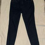 Judy Blue Dark Blue Skinny Jeans with Tapered Legs and Stretchy Fabric Photo 0