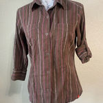 The North Face  women’s snap‎ front shirt Photo 0