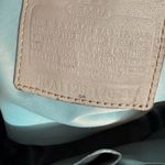 Coach Signature Gray Jacquard Satchel Bag with Leather Trim & Top Zip Photo 13