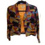 Patrick Christopher Colorful Statement Blazer​ Purple Size M Photo 1
