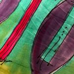 infinity Hand Painted Silk Summer Scarf/Saronge Photo 8