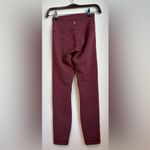 Lululemon  athletica Burgundy Wunder Train High Rise Leggings Size 4 EUC Photo 1