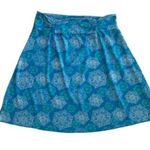 Tranquility by Colorado Clothing Skirt Blue White Print Pull On Casual Size XXL Photo 0