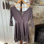 Free People  To the Point Lace Cut Out Dress Photo 6