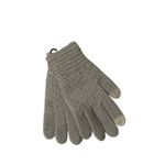 Steve Madden  Gray Knit Touchscreen Friendly Light Gloves Women Sz OS Photo 1