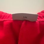 PARKE Red Embossed Mockneck Sweatshirt & Unisex Embossed Sweats NWT 2 Piece Set Photo 12